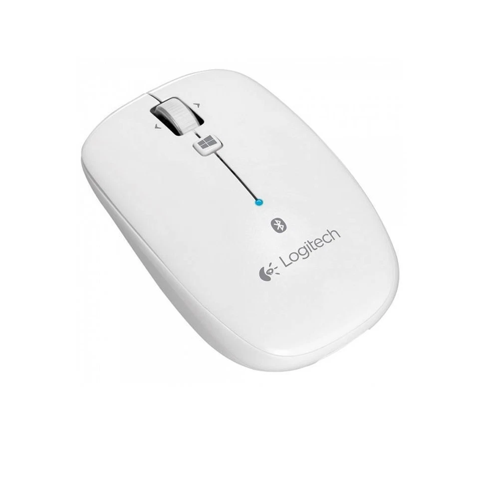 Logitech M557 White wireless 1000 DPI Gaming Mouse - Image 2 of 3