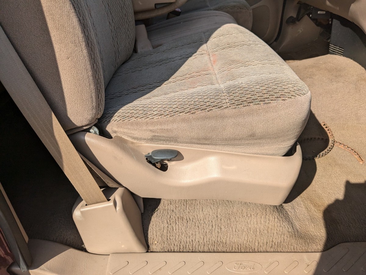 1998 Ford F150 Front Passenger Side Split Bench 60/40 Tan Cloth | eBay