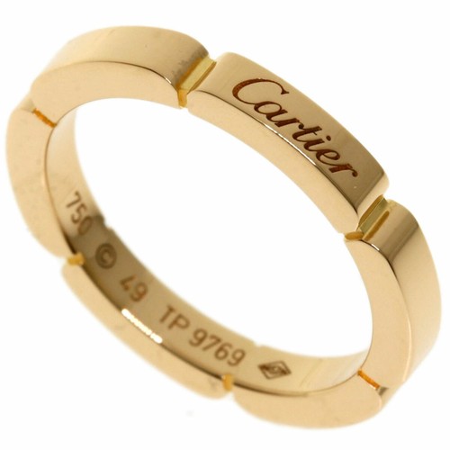 CARTIER Maillon Panthere Ring K18 Rose 