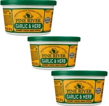 Pine River Garlic & Herb Gourmet Cheese Spread 8oz (3 Pack)