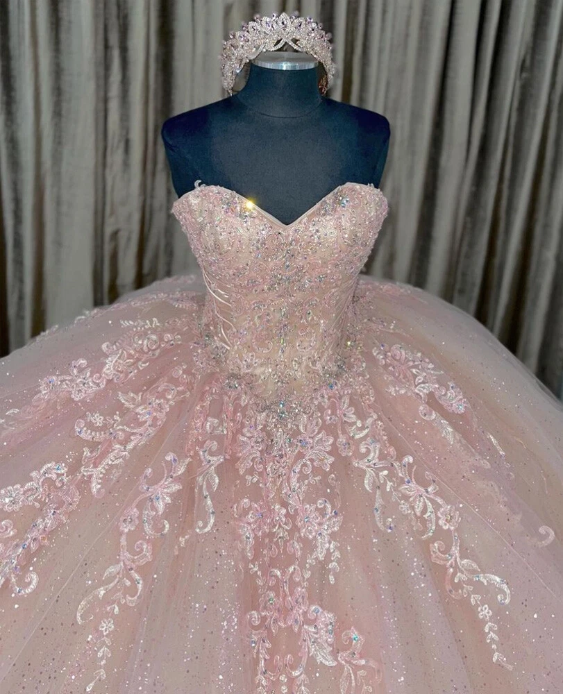 quince light pink dress