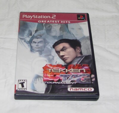 Tekken Tag Tournament Greatest Hits (Sony PlayStation 2 PS2, 2002) Complete