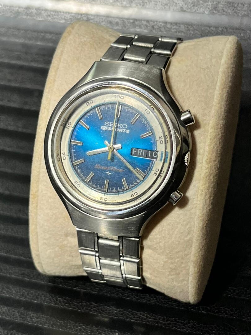 vintage seiko chronograph eBay