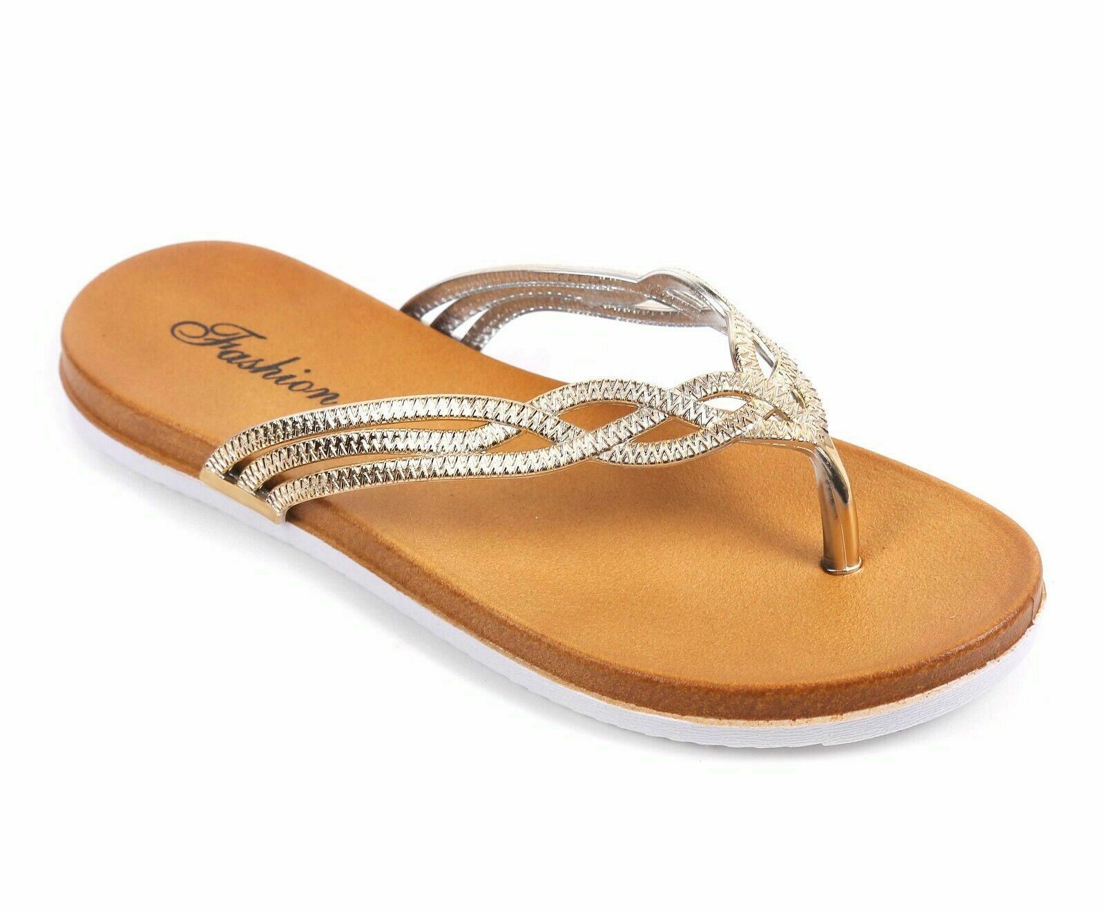 PANTOFOLA D’ORO Pantofole sandali infradito infradito infradito colore oro misura 7