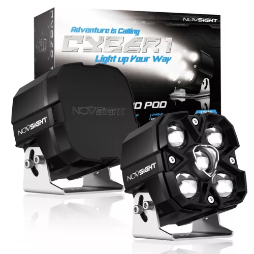 2X NOVSIGHT 4" LED Work Light Spot Flood Combo Pod Driving Off Road Camping Lamp