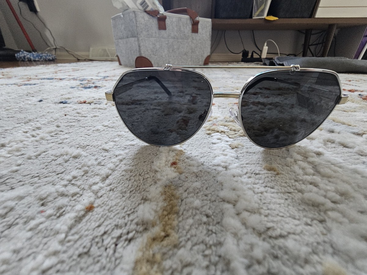 Dolce & Gabbana Silver Aviator Sunglasses Dolce & Gabbana Sunglasses | Men main image 2