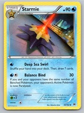 2015 POKEMON STARMIE BREAKTHROUGH 30/162 UC NM A89691 FREE S&H
