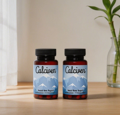 2 Calciven Natural Bone Support Supplement  Bone Density, Non-GMO, Gluten-Free