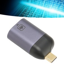 USB C To Ethernet Adapter 1Gbps Fast Transmission Portable USB C To RJ45 LA OHGJ