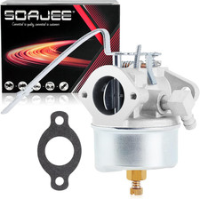 Carburetor For Troy-bilt Tuffy Tiller 12060 Fits Tecumseh 3hp H30 Engines 353