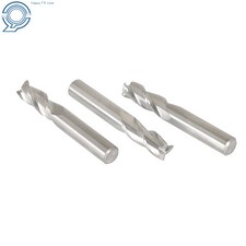 3Pcs 3/8" End Mill Regular Length Carbide High Velocity Milling 3 Flute US