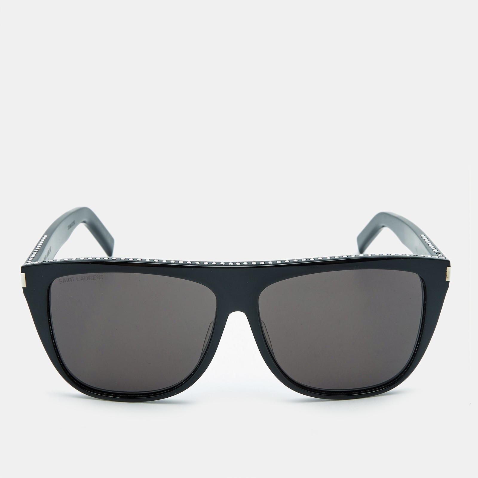 Occhiali da sole Saint Laurent neri SL1 022 quadrati piatti