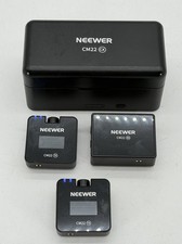 Neewer CM22 CX Wireless Lavalier Microphone Set W/ Charging Case Tested READ 