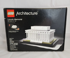 LEGO Architecture Lincoln Memorial Retired 27...