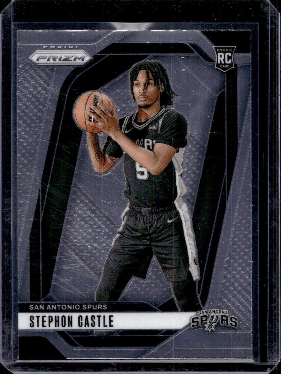 Stephon Castle 2024-25 Panini Prizm #234 Rookie A