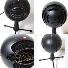 Blue Snowball iCE USB Mic for Recording  Streaming on PC  Mac - Black