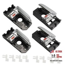 4Pcs 826102F020 Interior Door Handles, Replacement for Kia Spectra 2004-2009