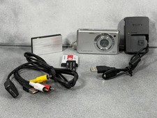 Sony DSC-W220 Cyber-shot Camera 12.1MP, Battery  Charger, Card  Reader, AV Cbl
