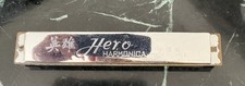 Hero Harmonica Mouth Organ 2 rows 18cm long Made In China