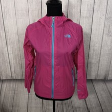 The North Face Youth Girls Large 14/16 Pink/Teal Hydrenalite Full Zip Up Jacket