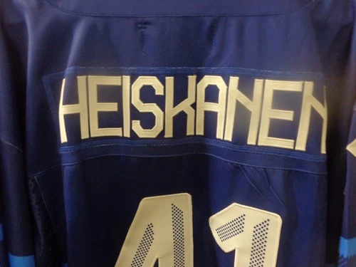 Dallas StarsTeam Finland #41 Miro Heiskanen 2026 Olympic Jersey image 6