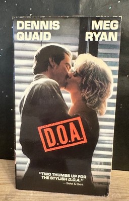 BETAMAX Movie ''D.O.A.'' with Dennis Quaid & Meg Ryan (Beta, 1987)