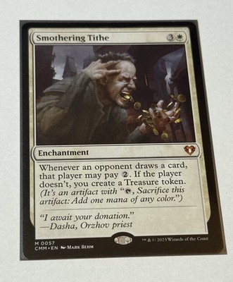 Smothering Tithe (Commander Masters) - NM Pack Fresh Magic: The Gathering