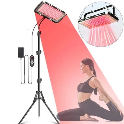 MARKENLOS Infrarotlampe 660NM 850NM Rotlichtlampe Infrarotlicht Therapie Lampe Gesicht