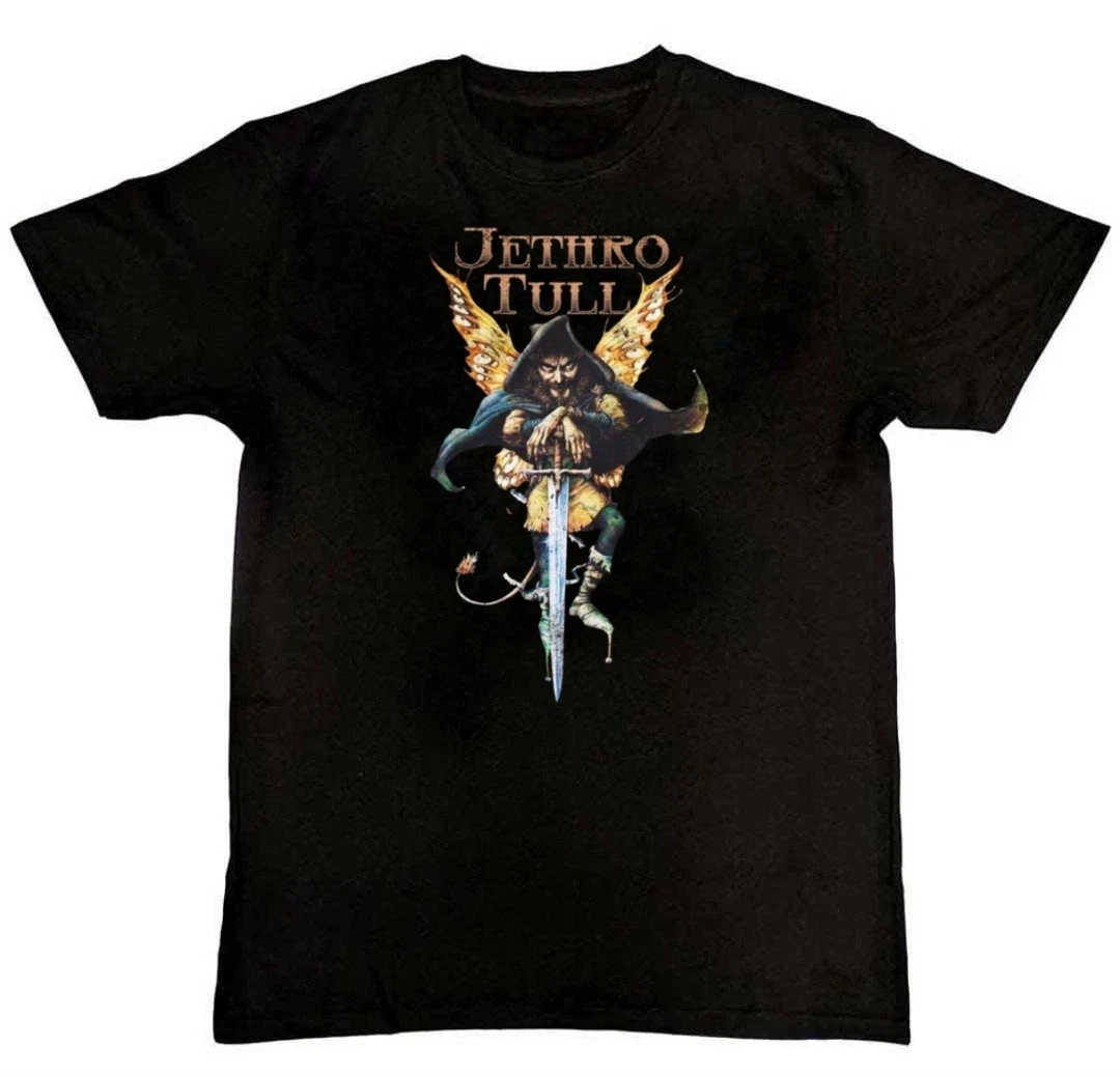 VTG Jethro Tull band Graphic Print Unisex Mens T-Shirt S M L XL 2 3 4 XL