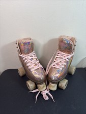 Impala Sidewalk Women's Roller Skates Size 5 Iridescent Holographic EN 13899