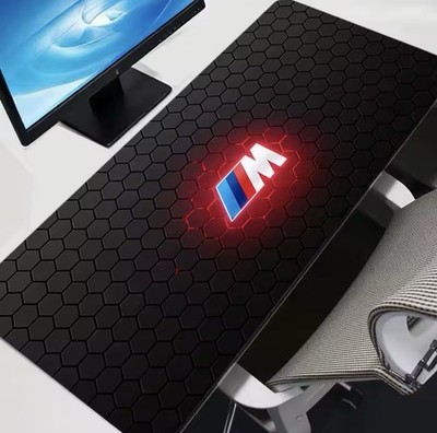 Schwarz 60x30 Extra Große Anti Rutsch Gaming Maus Matte PC Laptop Tastatur Schreibtisch Pad