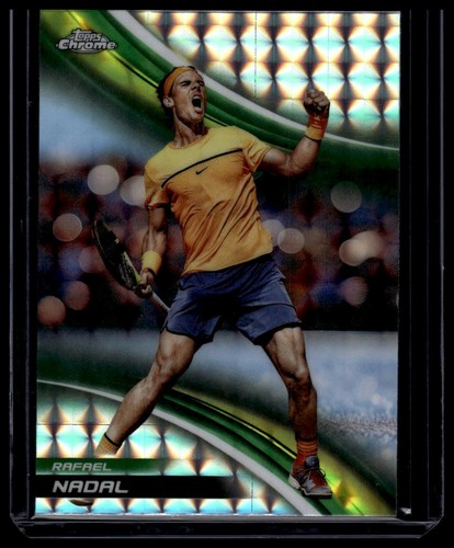 Rafael Nadal [Geometric Refractor] #281 2025 Topps Chrome card