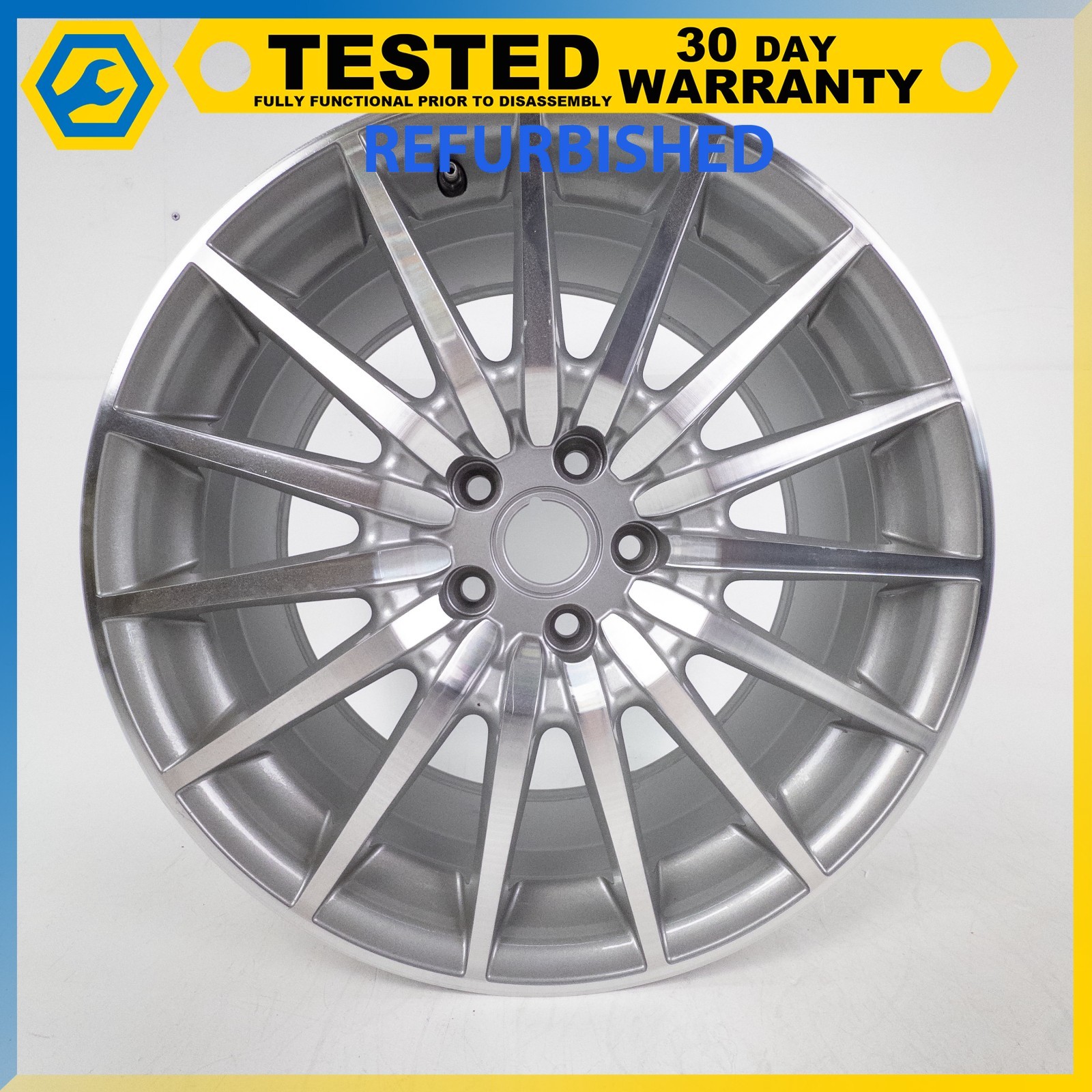 05-16 ASTON MARTIN DB9 V8 VANTAGE FRONT & REAR WHEEL RIM 8.5 / 9.5 x 19" SET OEM