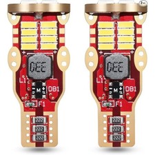 912 921 LED Reverse Backup Light Bulbs 2600 Lumens RV High Power 4014 24-White