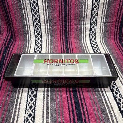 Hornitos Agave Tequila Bar Top Condiment Garnish/Fruit Tray