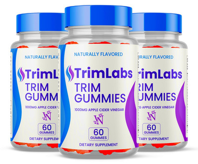 Trim Labs Trim Gummies Apple Cider Vinegar 180 Naturally Flavored Gummies
