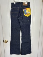 Vintage Deadstock Lee Riders Boot Cut Flare Denim Pants 27x34