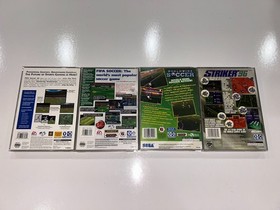4 Sega Saturn Games (FIFA Soccer 96,FIFA 97,Striker 96, Worldwide Soccer) Lot 17