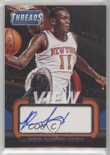 2014-15 Panini Threads View Auto Samuel Dalembert #10 Auto 0c3