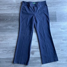 Lilly Pulitzer Palm Beach Fit Navy Chino Pants Women  s Size 8 Bootcut