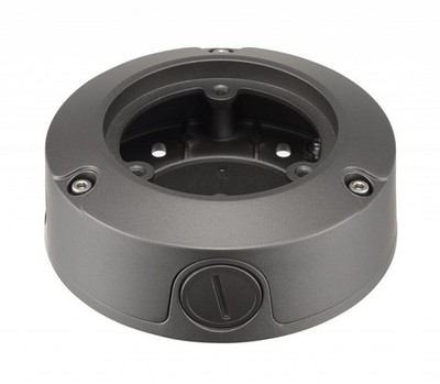 Hanwha SBO-100B1 Back Box for QNO, HCO, and SNO Series Bullet Cameras, Dark Gray