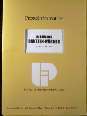 Im Land der Raketen-Würmer - Kevin Bacon - Presseheft + 1 Pressefoto
