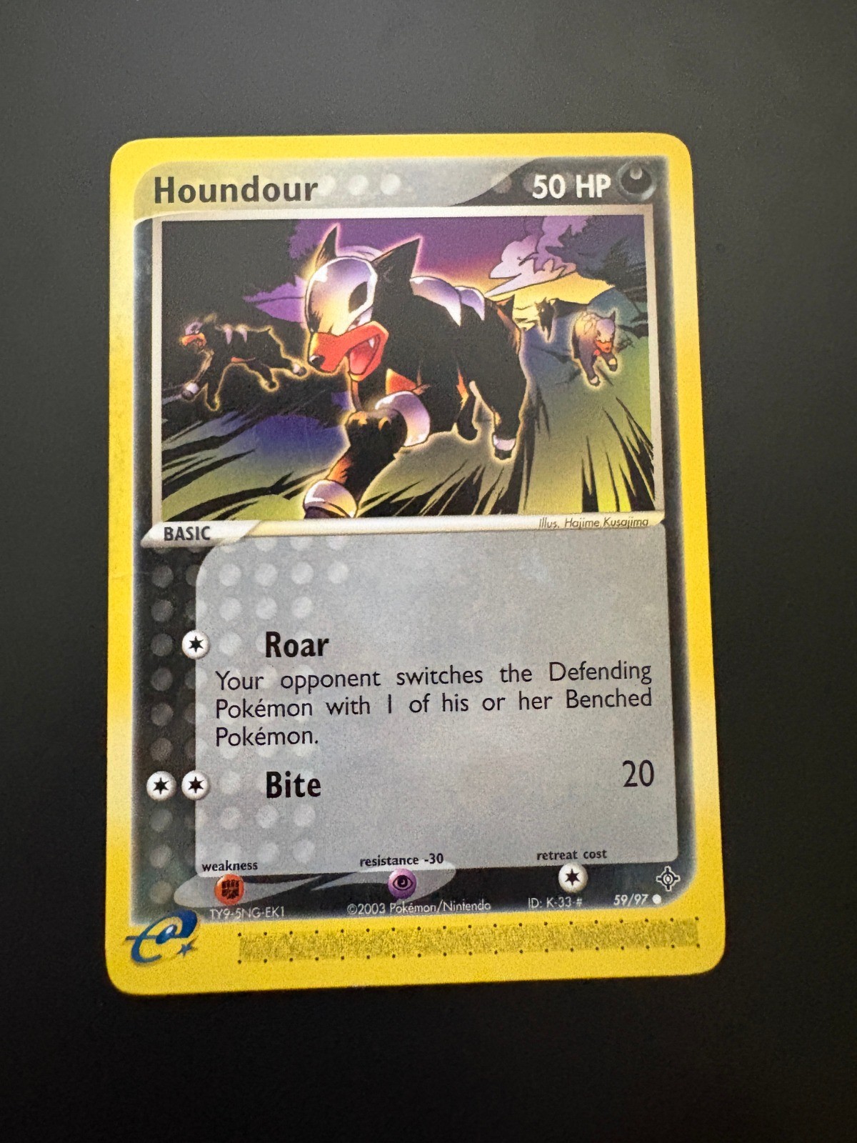Houndour Common Dragon 59/97 LP