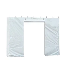 8x15 Standard Tent Sidewall Roll Up Entrance Canopy Side Wall 14 Oz Vinyl Panel