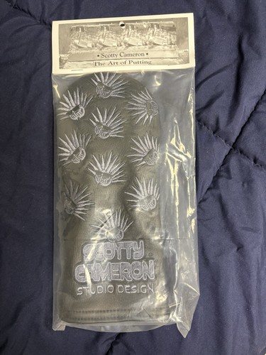 Scotty Cameron Putters 2022 Agave Man Triple Black Hybrid Headcover #2
