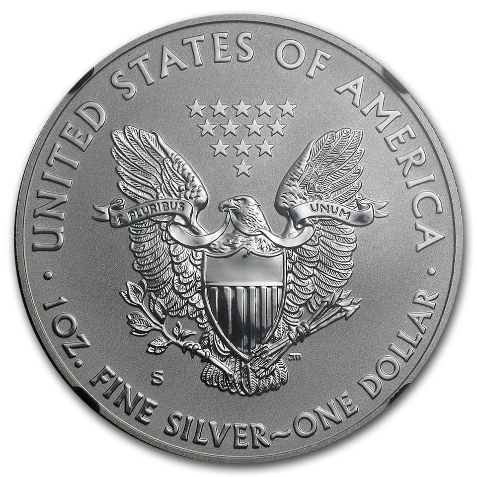 2012-S Reverse Proof Silver Eagle PF-69 NGC - Image 3 of 3