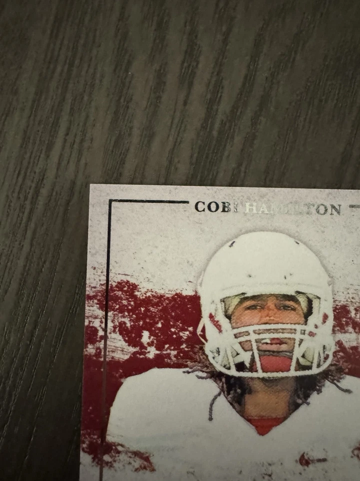 2013 Press Pass Gameday Gallery Silver /16 #GG-CH COBI HAMILTON Rookie Auto RC - Image 4 of 4