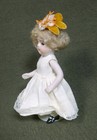 antique 4.75" ALL BISQUE pocket DOLL jointed FRENCH MIGNONETTE needs TLC — photo 9