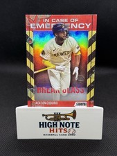 2025 Topps Stadium Club - In Case of Emergency Jackson Chourio #ICE-3