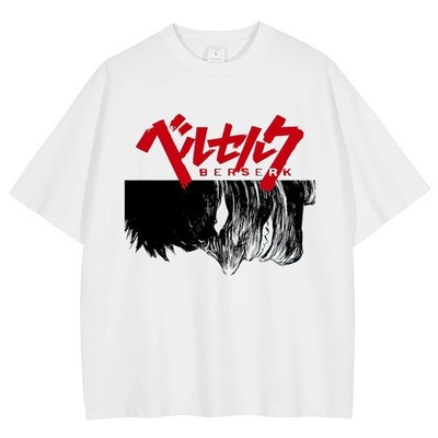 Berserk Guts Lone Wolf of Vengeance Anime Graphic Print Comfort Colors T-Shirt B